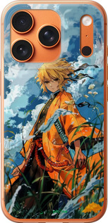 Силиконовый чехол Zenitsu Agatsuma для Apple iPhone 17 PRO MAX - 6117u-4029 изображение 