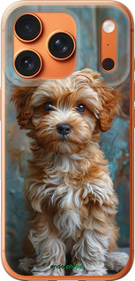 Силіконовий чехол Цуценя мальтипу для Apple iPhone 17 PRO MAX - 6157u-4029 изображение 