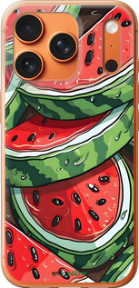 Силиконовый чехол 'Арбуз' для iPhone 17 PRO MAX изображение 7