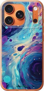 Силиконовый чехол Арт акварель для Apple iPhone 17 PRO MAX - 6329u-4029 изображение 