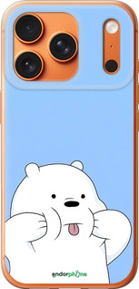 Силиконовый чехол Милый мишка для Apple iPhone 17 PRO MAX - 6357u-4029 изображение 