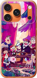 Силиконовый чехол Гравити Фолз для Apple iPhone 17 PRO MAX - 6365u-4029 изображение 