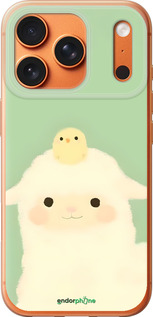 Силиконовый чехол Барашек и ципленок для Apple iPhone 17 PRO MAX - 6369u-4029 изображение 