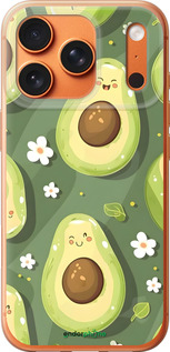 Силиконовый чехол Авокадо для Apple iPhone 17 PRO MAX - 6380u-4029 изображение 