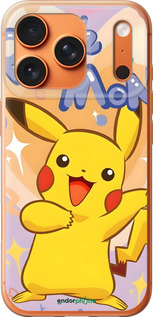 Силиконовый чехол Пикачу для Apple iPhone 17 PRO MAX - 6383u-4029 изображение 