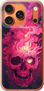 Силиконовый чехол Череп арт для Apple iPhone 17 PRO MAX - 6385u-4029 изображение 