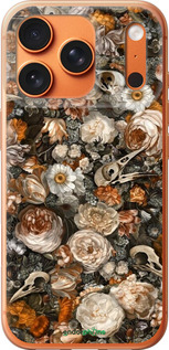 Силиконовый чехол В стиле барокко-мрачный для Apple iPhone 17 PRO MAX - 6404u-4029 изображение 