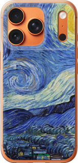 Силиконовый чехол «Звездная ночь» Винсента Ван Гога для Apple iPhone 17 PRO MAX - 6433u-4029 изображение 