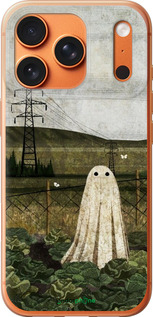 Силиконовый чехол Иллюстрация призрак в капусте для Apple iPhone 17 PRO MAX - 6440u-4029 изображение 