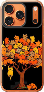 Силиконовый чехол Дерево и котики для Apple iPhone 17 PRO MAX - 6516u-4029 изображение 