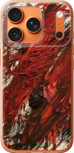 Силиконовый чехол Абстрактная композиция в красных тонах для Apple iPhone 17 PRO MAX - 6541u-4029 изображение 