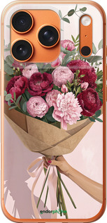 Силіконовий чехол Півонії 1 для Apple iPhone 17 PRO MAX - 6705u-4029 изображение 