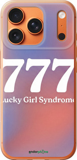 Силиконовый чехол 'Aesthetic Aura Gradient 777 Lucky Energy' для iPhone 17 PRO MAX изображение 3