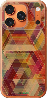 Силиконовый чехол Геометрический узор для Apple iPhone 17 PRO MAX - 904u-4029 изображение 