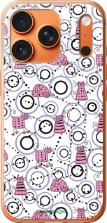 Силиконовый чехол Смешные коты для Apple iPhone 17 PRO MAX - 907u-4029 изображение 