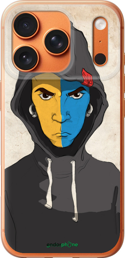 Силиконовый чехол Злой подросток для Apple iPhone 17 PRO MAX - 1053u-4029 изображение 