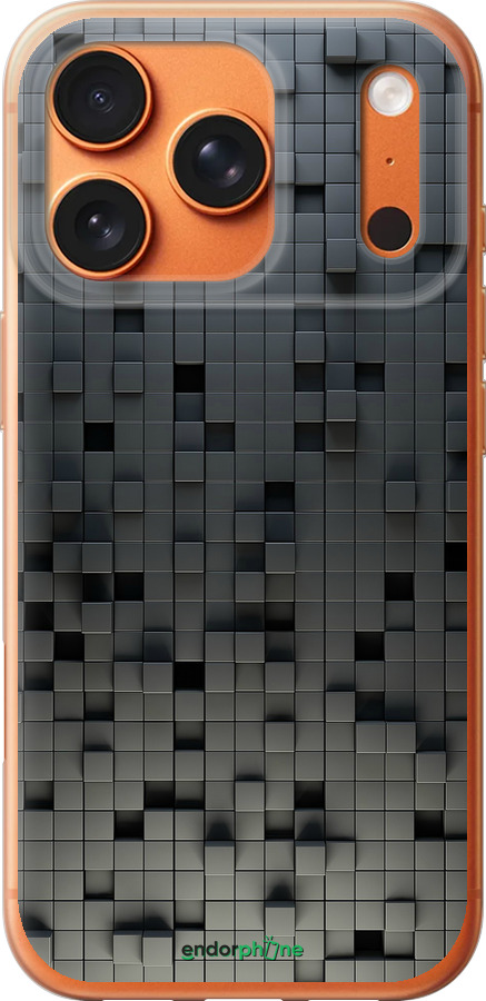 Силиконовый чехол Кубики для Apple iPhone 17 PRO MAX - 1061u-4029 изображение 