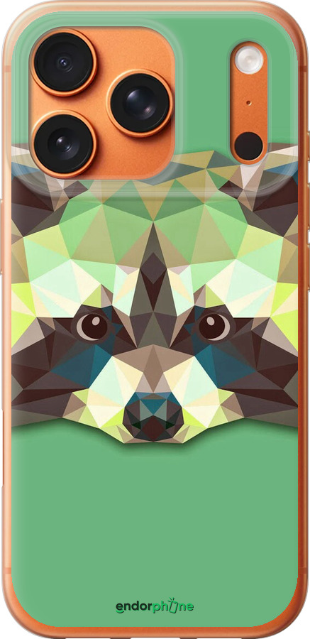 Силиконовый чехол Енот для Apple iPhone 17 PRO MAX - 1217u-4029 изображение 