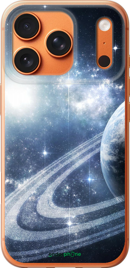 Силиконовый чехол Кольца Сатурна для Apple iPhone 17 PRO MAX - 173u-4029 изображение 