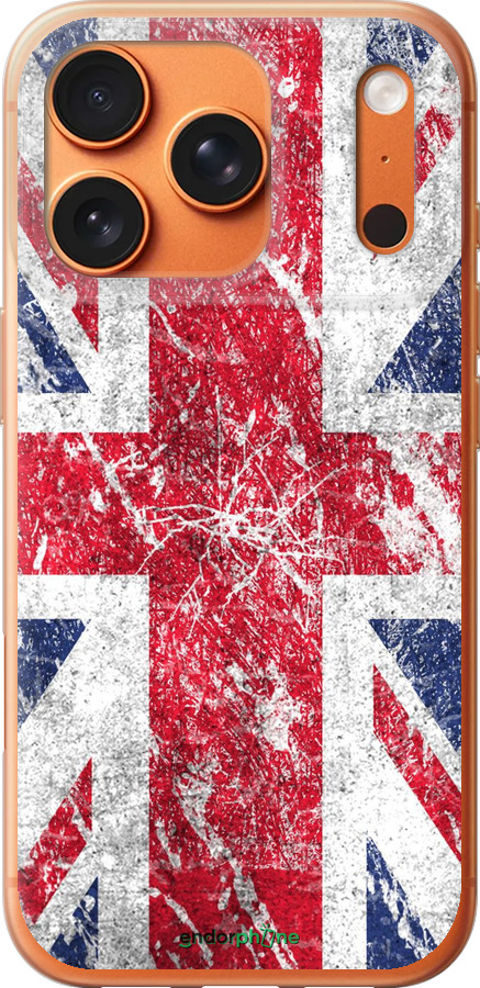 Силиконовый чехол Флаг Великобритании 1 для Apple iPhone 17 PRO MAX - 386u-4029 изображение 