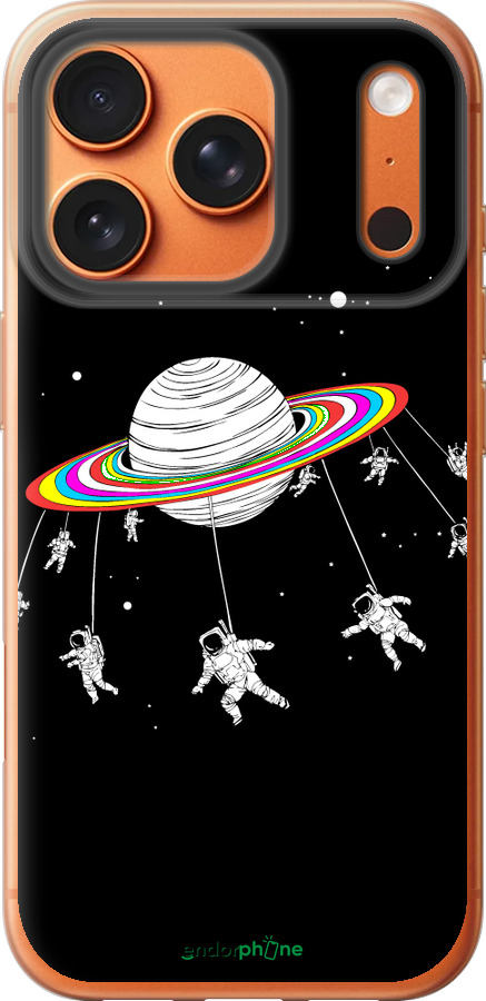 Силиконовый чехол Лунная карусель для Apple iPhone 17 PRO MAX - 4136u-4029 изображение 