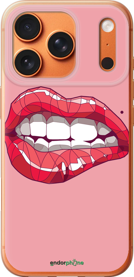 Силіконовий чехол Sexy lips для Apple iPhone 17 PRO MAX - 4174u-4029 изображение 