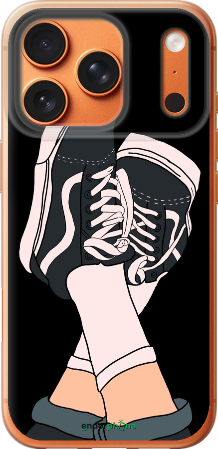 Силиконовый чехол Кеды для Apple iPhone 17 PRO MAX - 4265u-4029 изображение 