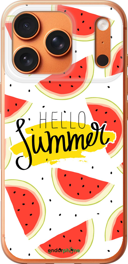Силиконовый чехол Hello Summer для Apple iPhone 17 PRO MAX - 4356u-4029 изображение 
