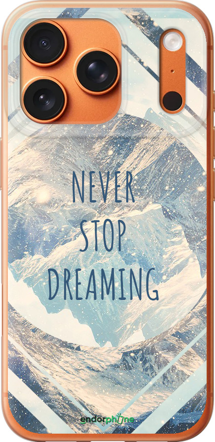 Силиконовый чехол Мечтать для Apple iPhone 17 PRO MAX - 4379u-4029 изображение 