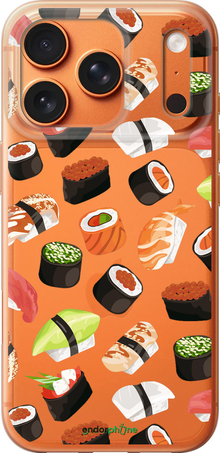 Силиконовый чехол Суши для Apple iPhone 17 PRO MAX - 4404u-4029 изображение 