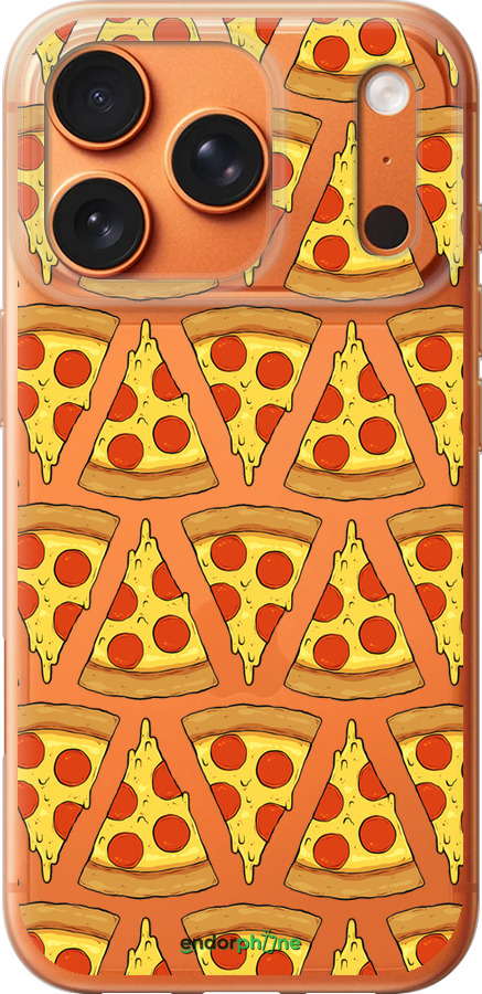 Силиконовый чехол Пицца для Apple iPhone 17 PRO MAX - 4408u-4029 изображение 