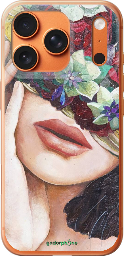 Силиконовый чехол Head Flower для Apple iPhone 17 PRO MAX - 4460u-4029 изображение 