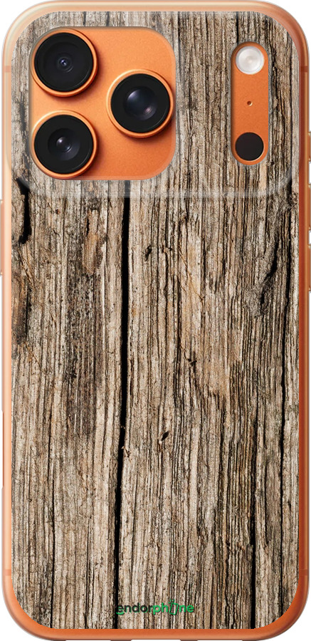 Силиконовый чехол Текстура дерева для Apple iPhone 17 PRO MAX - 4476u-4029 изображение 