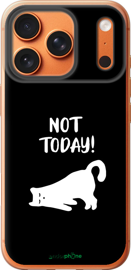 Силиконовый чехол Уставший кот для Apple iPhone 17 PRO MAX - 4535u-4029 изображение 