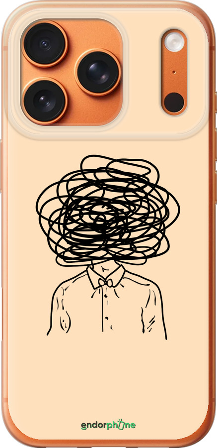 Силіконовий чехол Думки для Apple iPhone 17 PRO MAX - 4568u-4029 изображение 