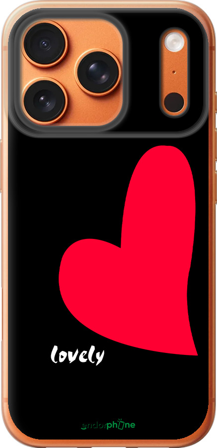 Силиконовый чехол Lovely для Apple iPhone 17 PRO MAX - 4580u-4029 изображение 