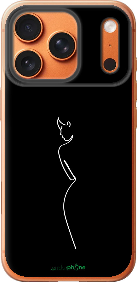 Силиконовый чехол Силуэт1 для Apple iPhone 17 PRO MAX - 4590u-4029 изображение 