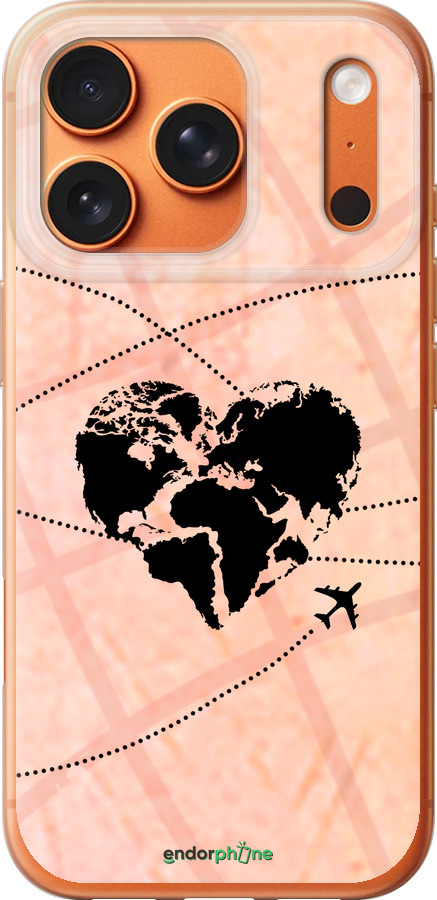 Силиконовый чехол Путешествуй для Apple iPhone 17 PRO MAX - 4607u-4029 изображение 