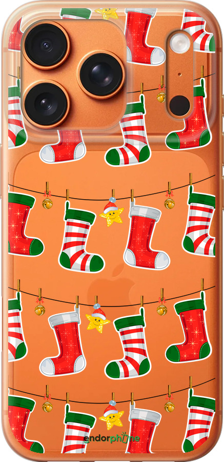 Силіконовий чехол Новорічний 9 для Apple iPhone 17 PRO MAX - 4622u-4029 изображение 