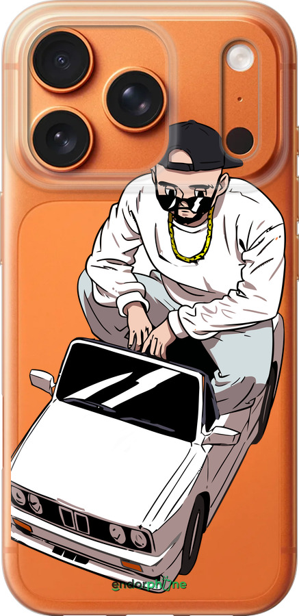 Силіконовий чехол Тачка для Apple iPhone 17 PRO MAX - 4663u-4029 изображение 