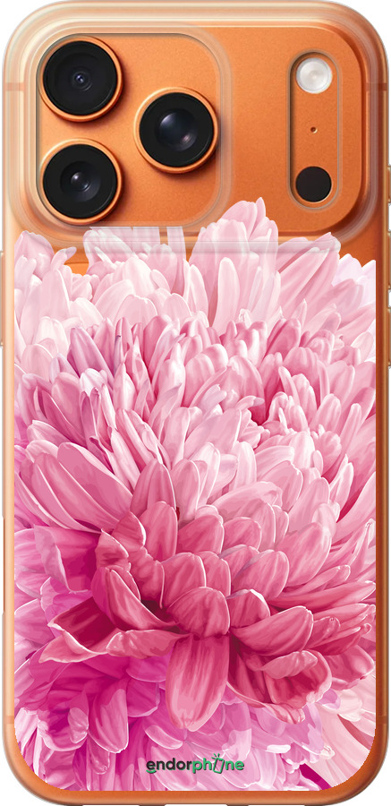 Силиконовый чехол Хризантема для Apple iPhone 17 PRO MAX - 4666u-4029 изображение 