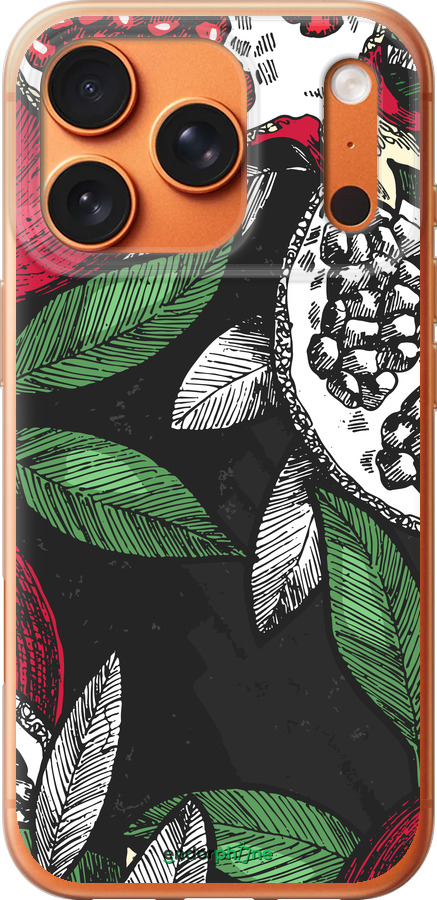 Силиконовый чехол Гранат для Apple iPhone 17 PRO MAX - 4692u-4029 изображение 