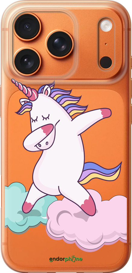 Силиконовый чехол Единорог для Apple iPhone 17 PRO MAX - 4702u-4029 изображение 