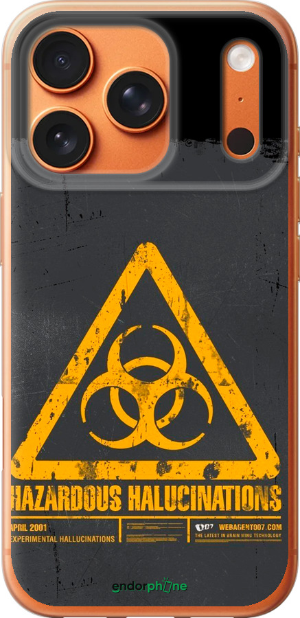 Силіконовий чехол biohazard 28 для Apple iPhone 17 PRO MAX - 4846u-4029 изображение 