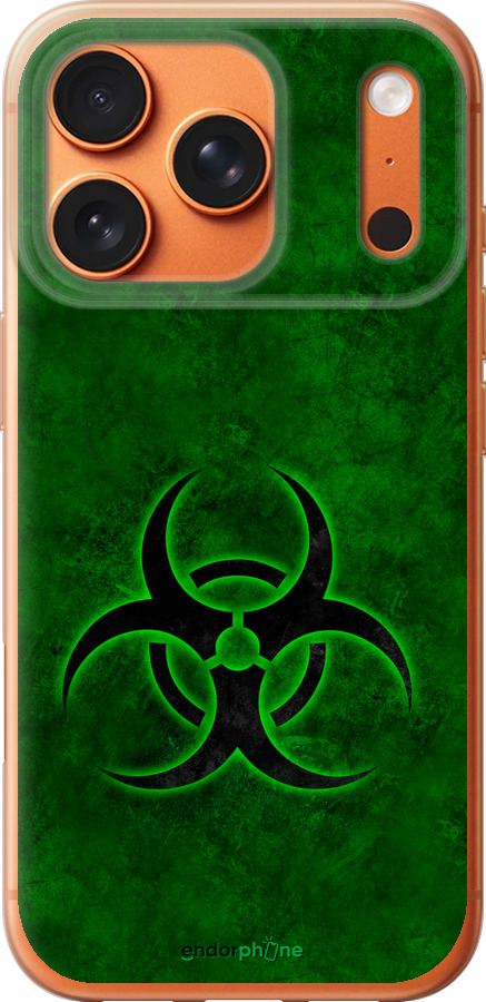 Силиконовый чехол biohazard 30 для Apple iPhone 17 PRO MAX - 4848u-4029 изображение 