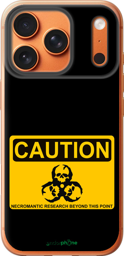 Силиконовый чехол biohazard 36 для Apple iPhone 17 PRO MAX - 4854u-4029 изображение 