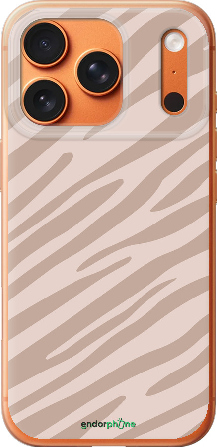 Силиконовый чехол Зебра беж для Apple iPhone 17 PRO MAX - 4875u-4029 изображение 
