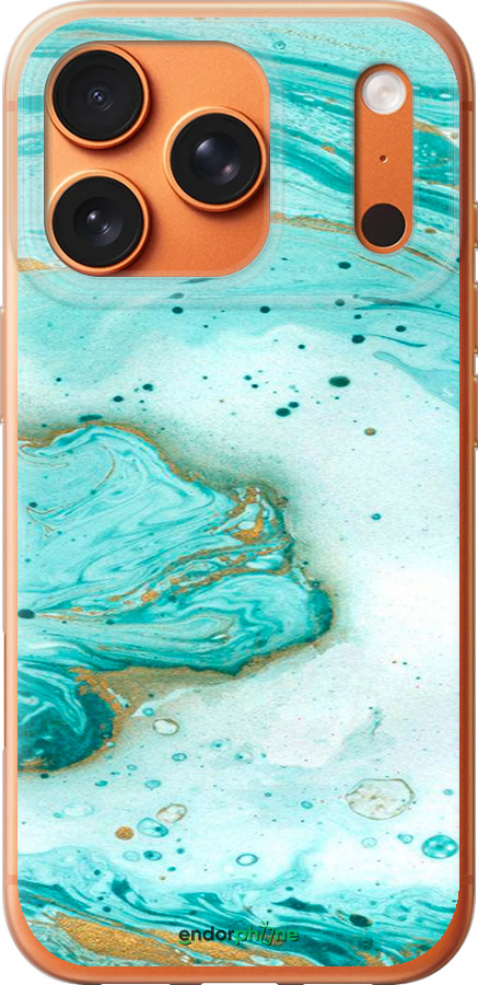 Силиконовый чехол Мраморный для Apple iPhone 17 PRO MAX - 4895u-4029 изображение 