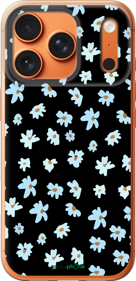 Силиконовый чехол Цветочный для Apple iPhone 17 PRO MAX - 4900u-4029 изображение 