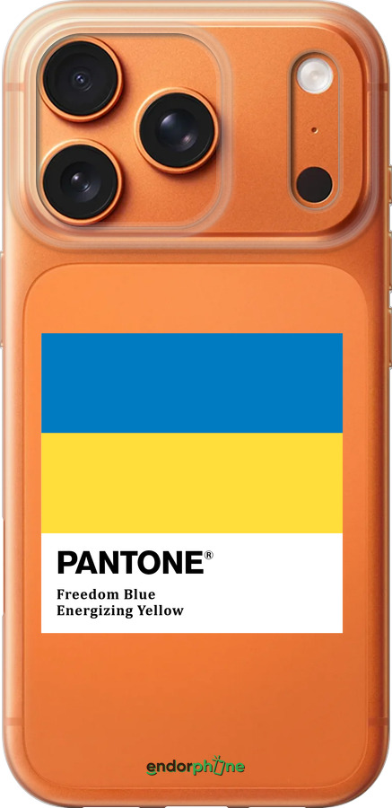 Силиконовый чехол Прапор Пантон для Apple iPhone 17 PRO MAX - 5275u-4029 изображение 